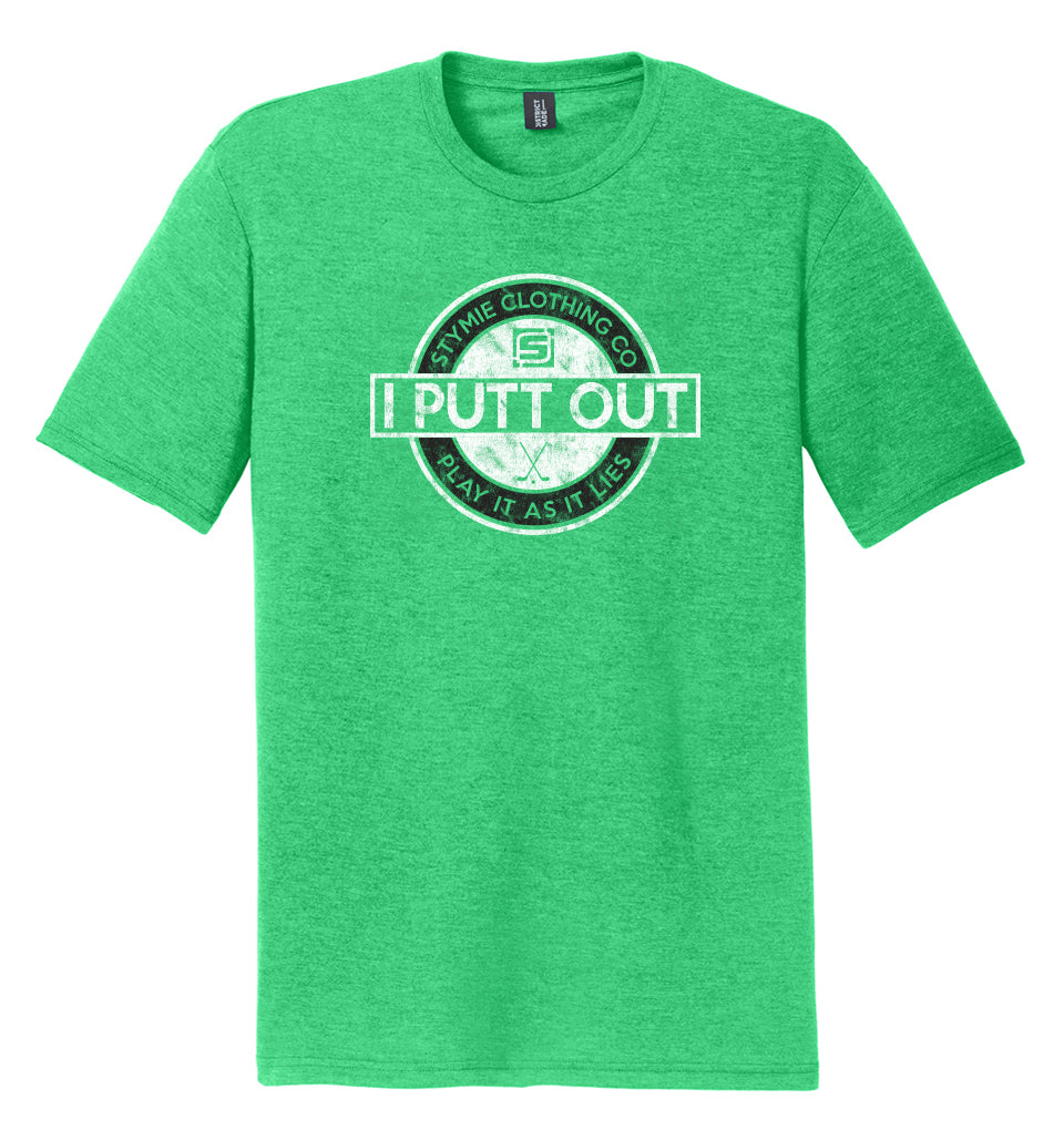 Putt Out Stymie | Clothing Golf T-Shirt I (Tri-blend) Company