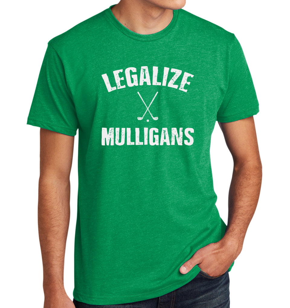 Legalize Mulligans Golf T-Shirt (60/40) | Stymie Clothing Company